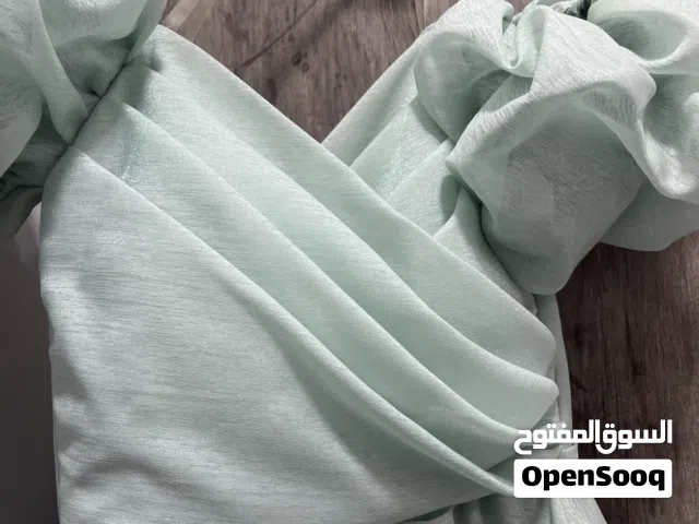 فستان ازرق فاتح فيروزي