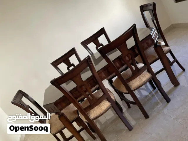 طاولة سفرة طعام 6 كراسي