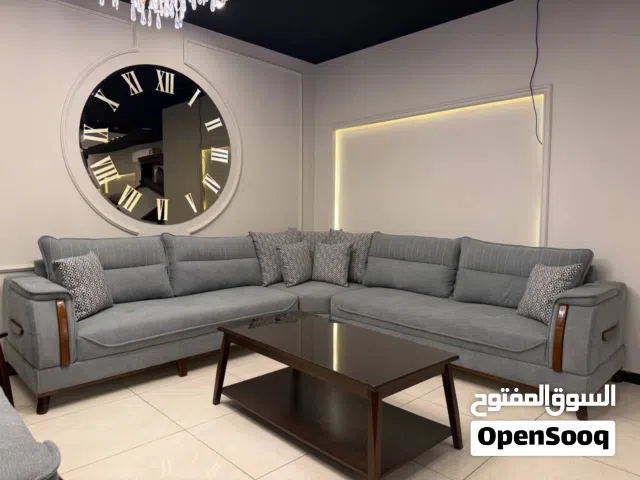_طقم كورنر ملكي!_  - *المقاس:*3×3 مع مجوزه 180، تصميم عصري يضيف فخامة لأي غرفة -الخشب: هيك