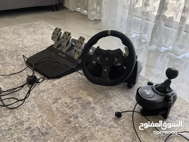 Logitech steering wheel bundle with pedals and gear shifter