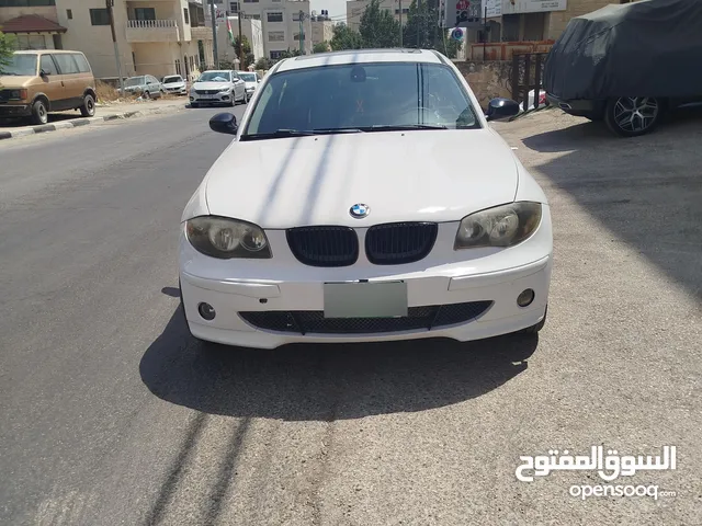 bmw 120i موديل 2007 دفعة 10 وشكات مرخصة  للبيع او البدل مأمنه لاخر السنه