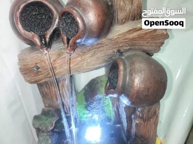 نافورة حجم كبير تحفة جميلة مضاءه تواصل عالواتس