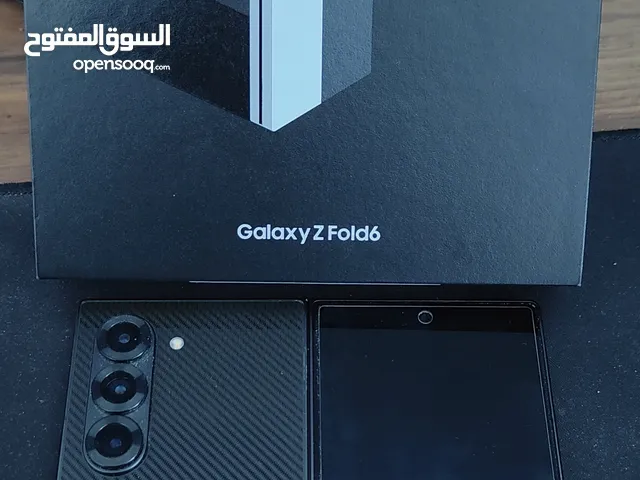 Samsung Galaxy Z Fold6 256GB 12GB Carbon Black للبيع سامسونغ فولد 6 مستعمل نظيف