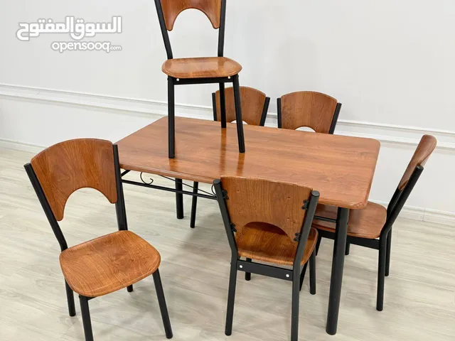 ميز طعام موديل حديث جدا راقي ومتين متوفر بألوان الخشب الصاج يضيف لمسه فخمه لمطبخك يتوفر توصيل