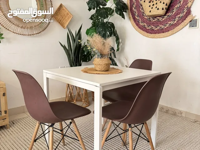 IKEA modern dining table 3 chairs