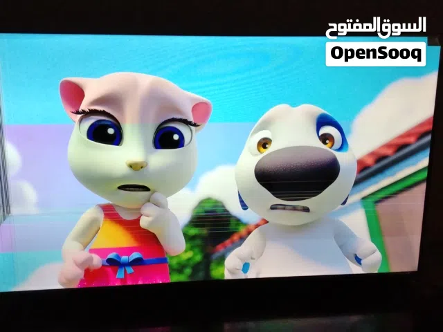 للبيع شاشة TCL 55 بوصة Smart 4K (بها كسر خفيف جانبي - الشاشة شغالة) أمورها طيبه لايوجد حجز
