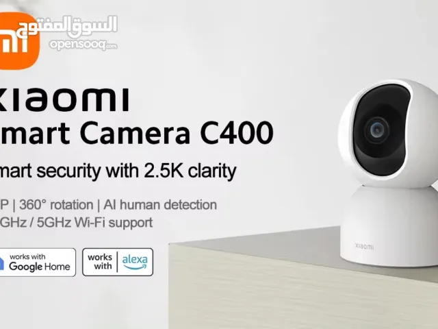 بدقة 2K امن منزلك و عملك بكاميرا شاومي الذكية C400 متوفرة لدى سبيد ستور