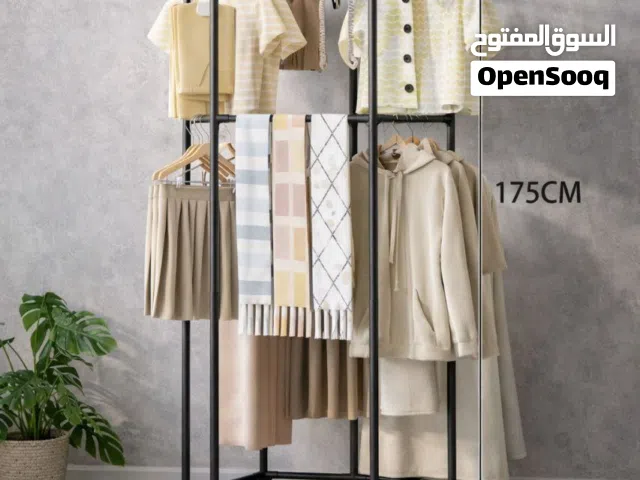 منشر ملابس  العرض: 70 سم العمق: 36 سم الارتفاع: 175