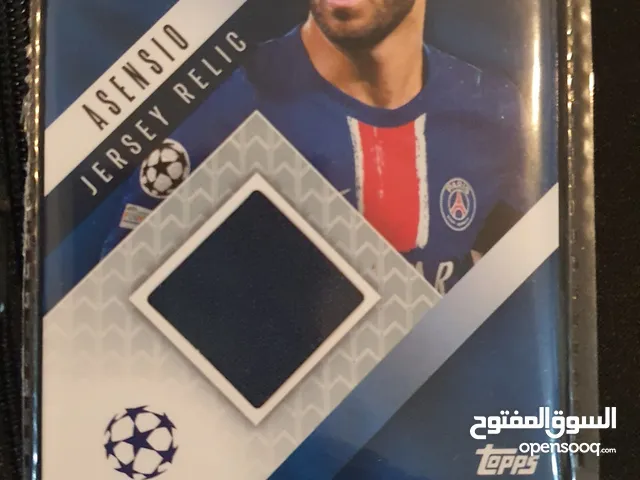 ORIGINAL!! Topps match Attax 24-25 season Marco Asensio Jersey Relic PSG card! BEFORE TRANSFER.
