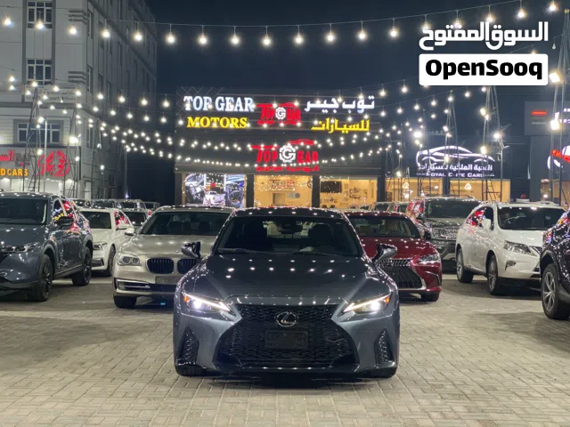 لكزس IS350 Fsport 2021 بحادث باب