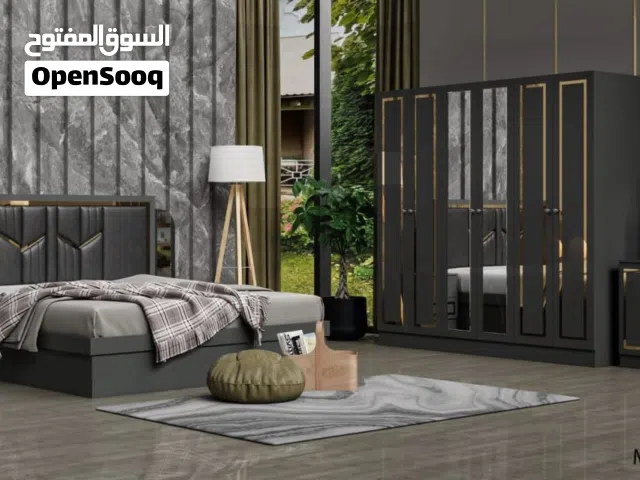 Chinese Bedroom Set 6 Pieces Free Mattress & Installغرف نوم صيني 6 قطع مع دوشك هدية و تركيب مجاني