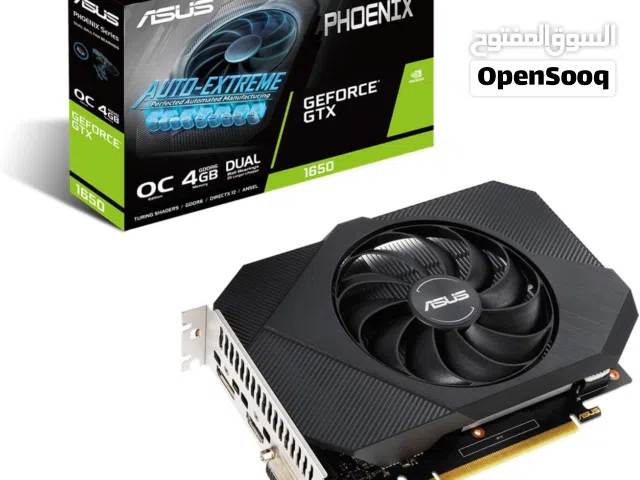 مطلوب كرت GTX 1050 ti او GTX 1650 بدون منافذ طاقة