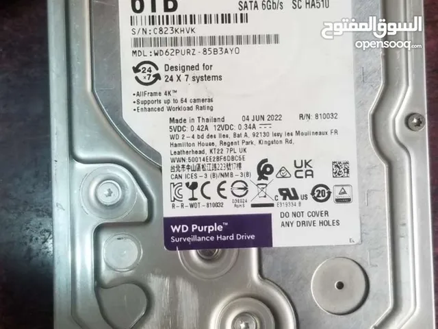 هاردات 6 تيرا مستخدمات مع استراحه