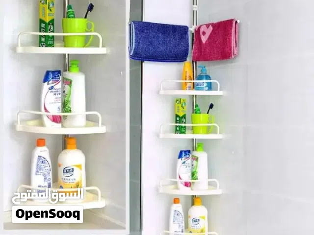 رفوف زاويه  للرتابه والاناقه و استغلال المساحه
