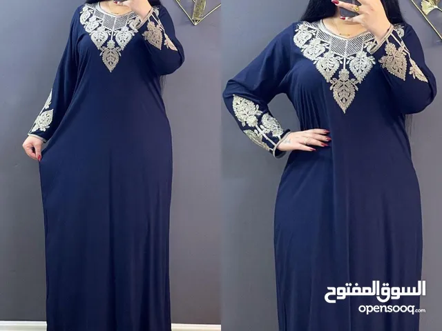 دشداشة نسائي كلوشة     خامة كشمير مطاط شرط الفحص  L. XL. 2XL.