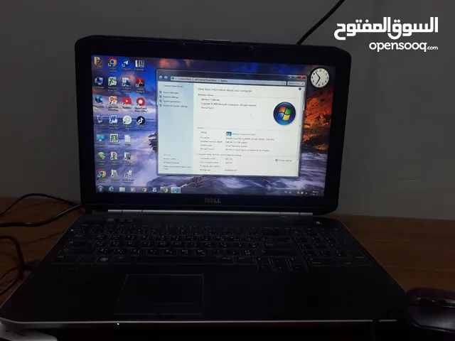 لابتوب Dell نظيف كوراي 5 الجيل الثالث حجم شاشة اكبر من 15inch