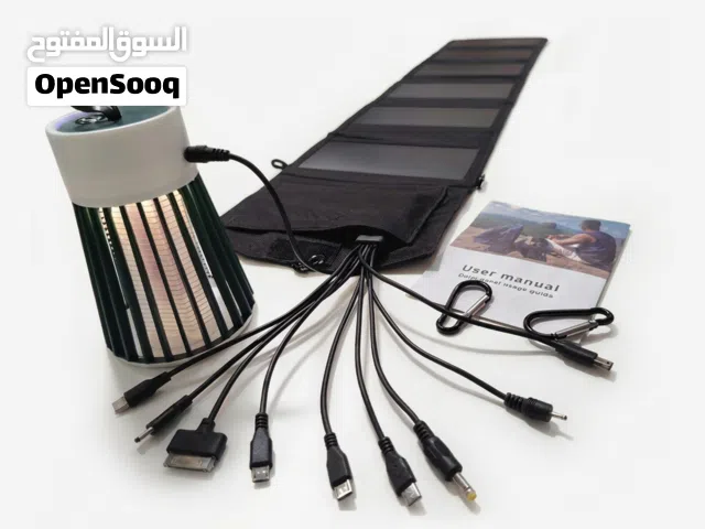 شاحن USB، لوح شمسي صغير قابل للطي