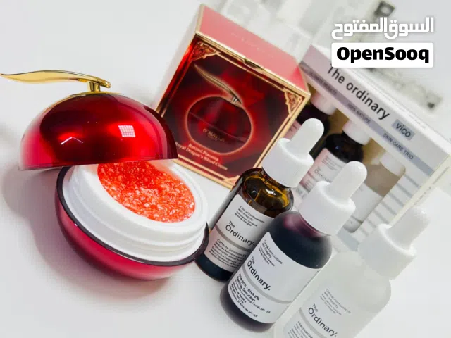 بعد ماتحتاجين مكياج  بكج سيرومات اوردنري الثلاثيـة  مع خلطـة التنين الكورية   أستخدميهم لبشر