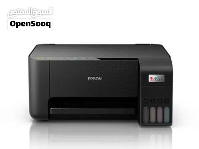 طابعة ابسون مع حبر حراري ومكبس حراري