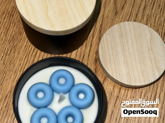 شموع صويا معطرة متوفر 12 حبة جديد شوف الوصف