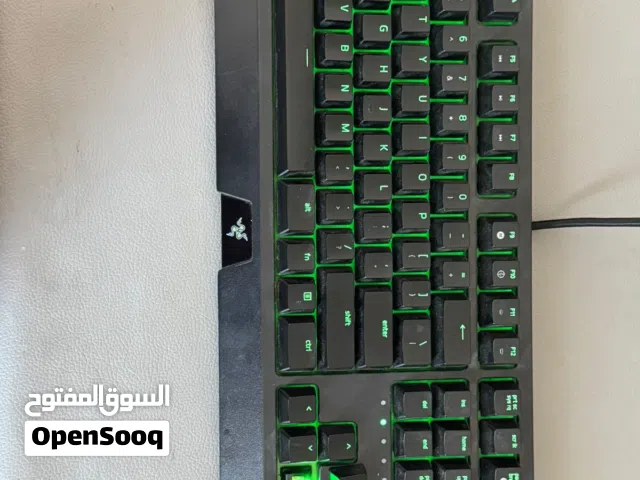 Razer Gaming Keyboard RGB – إضاءة قوية – نظيف