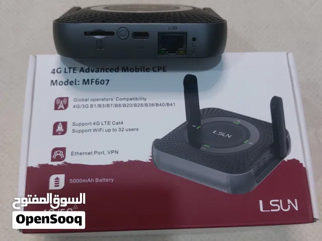 جهاز واى فاي LSUN ... جهاز 4G تركب عليه شفرة المدار وليبيانا و LTT