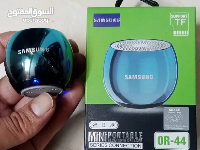سماعات ميني سامسونج بلوتوث شحن Mini Bluetooth Speaker تدعم ميموري مكبر صوت معدني سماعة سماعه