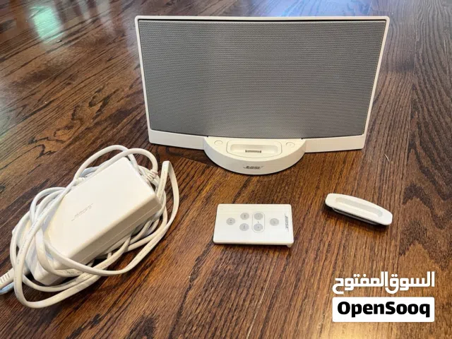 دووك بوز bose   الاصلي المكسيكي  مع ريموت كنترول جوده عاليه جدا وصوت صافي مضخم  الطقم مستخدم عرض بتر
