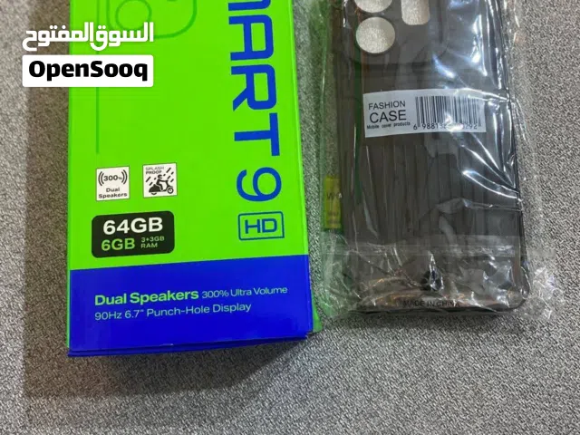 تلفون للبيع انفينكس سمارت 9 64 قيقا  جديد للبيع سبب التجديد