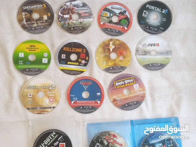 مجموعة سيديات بلايستيشن 3 للبيع