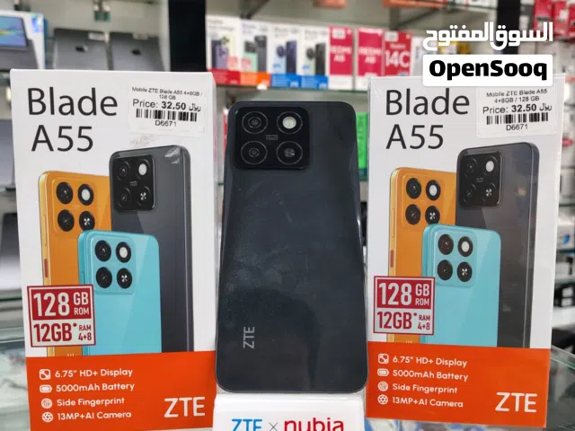 Mobile ZTE BLADE A55 4+8 GB RAM 128 GB Storage