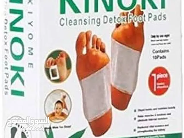 لاصقات القدم KINOKI (كينوكي) بالزنجبيل والملح!