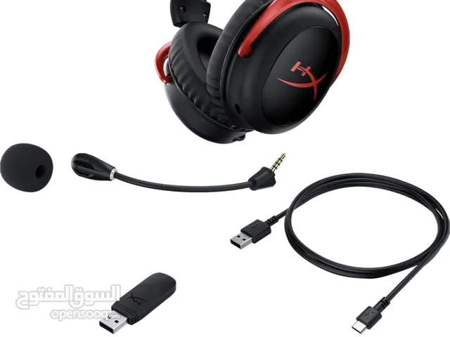 Hyperx Cloud Alpha Wireless Gaming Headset سماهة هايبر اكس كلاود الفا وايرليس بحالة بحالة الوكالة