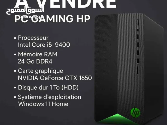 PC Gaming HP Pavilion i5 – GTX 1650 – 24GB RAM
