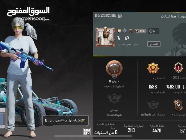 Pubg Accounts and Characters for Sale in Abu Dhabi