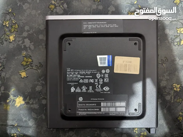mini PC HP elite disk Ryzen 5 pro