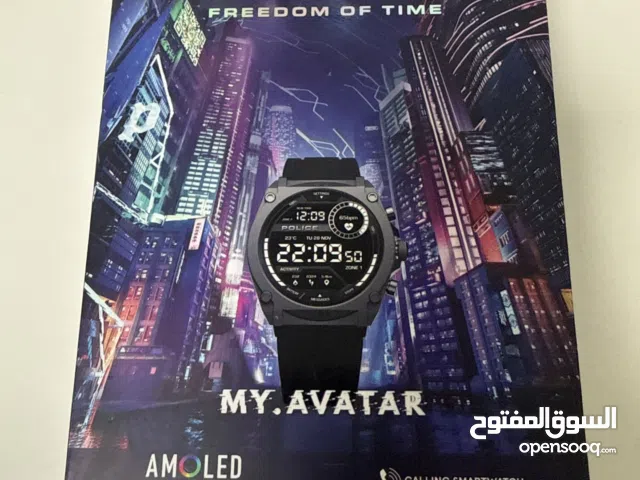 Police my avatar smart watch water resistant and hydration reminder
