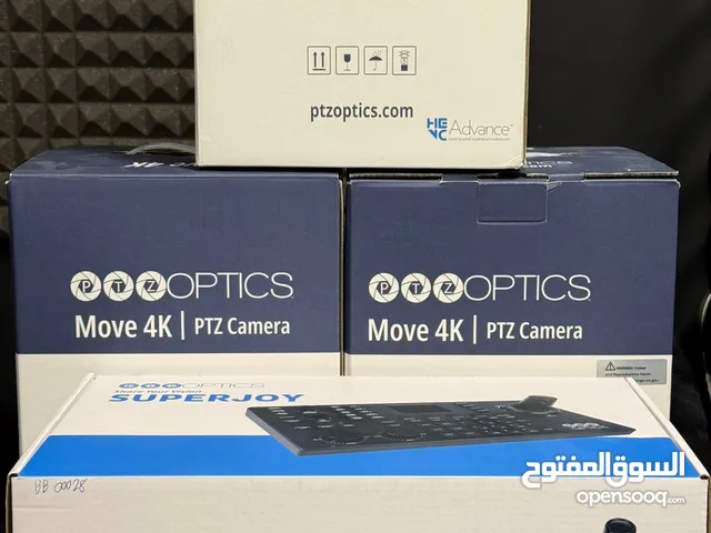 PTZOptics Move 4K PTZ Cameras + SuperJoy Controller – Like New!