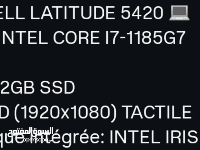 Dell latitude5420 etat 9/10 i7 11g 16gb ddr4 512ssd battery +2h chargeur original calvier limineux