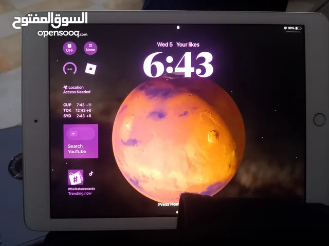 ipad 6 For work or for children's games