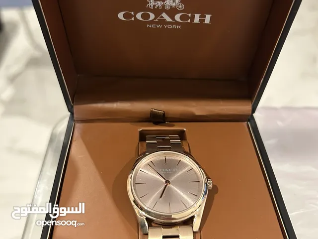 Coach Gold tone watch
