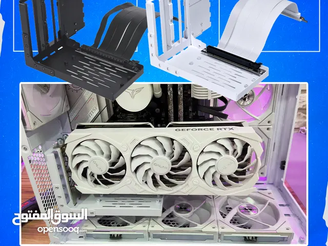 Universal 4 Slots Vertical GPU kit PCIe 4.0 - ممسك للجرافيك بشكل راسي !