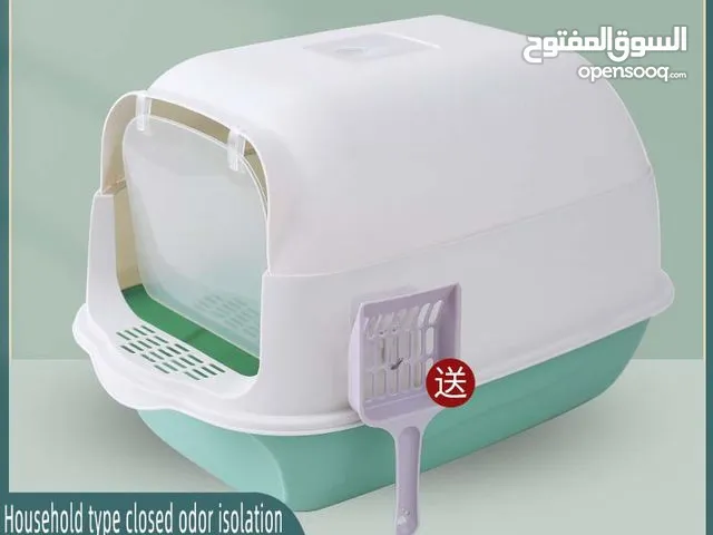 بيت القطط جديد يحتوي ع فتحات تهويه و ماده مانع روائح كريهه