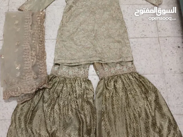 Pakistani fancy gharara set maria b, 3pc