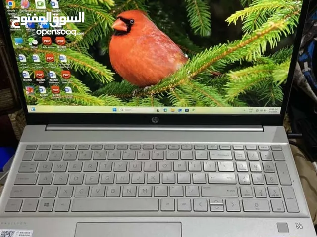 لابتوب اتش بي ، خفيف الوزن فضي ،الجيل 11 ، كور اي فايف ، ذاكره التخزين واحد تيرا اس اس دي من النوع ا