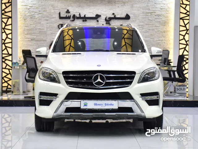 Mercedes Benz ML500 4Matic ( 2013 Model ) in White Color GCC Specs