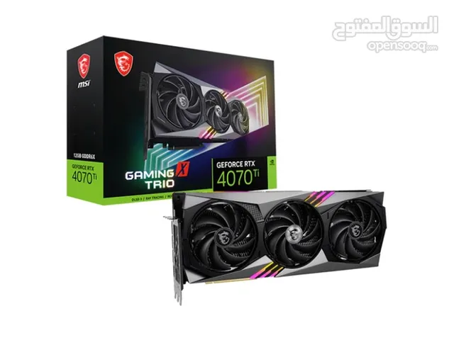 MSI Gaming Trio RTX 4070 Ti – Mint Condition – Quick Sale – Best price on the market for a clean gpu
