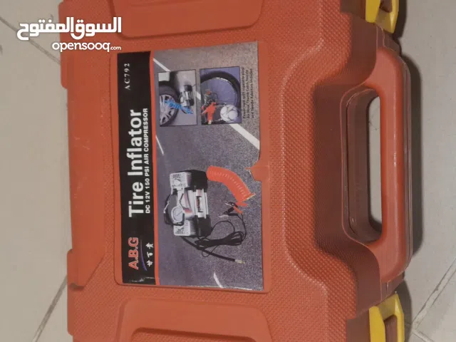 طقم منفاخ هواء للسيارة (كمبروسر) مع أدوات إصلاح الإطارات