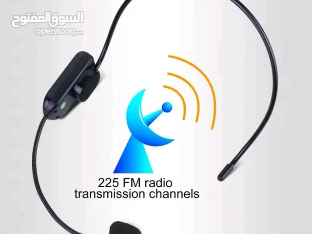 مايك لا سلكي يتصل مباشرة مع موجات الراديو سهل جدا و خفيف ايضا
