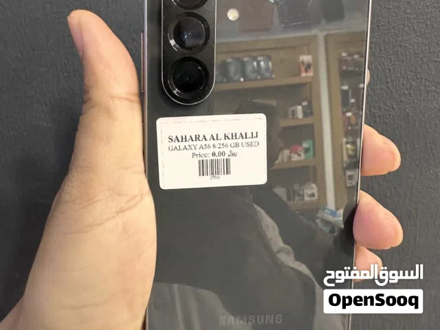 Galaxy A56 5g used 8gb ram 256 gb memory dual sim grey color